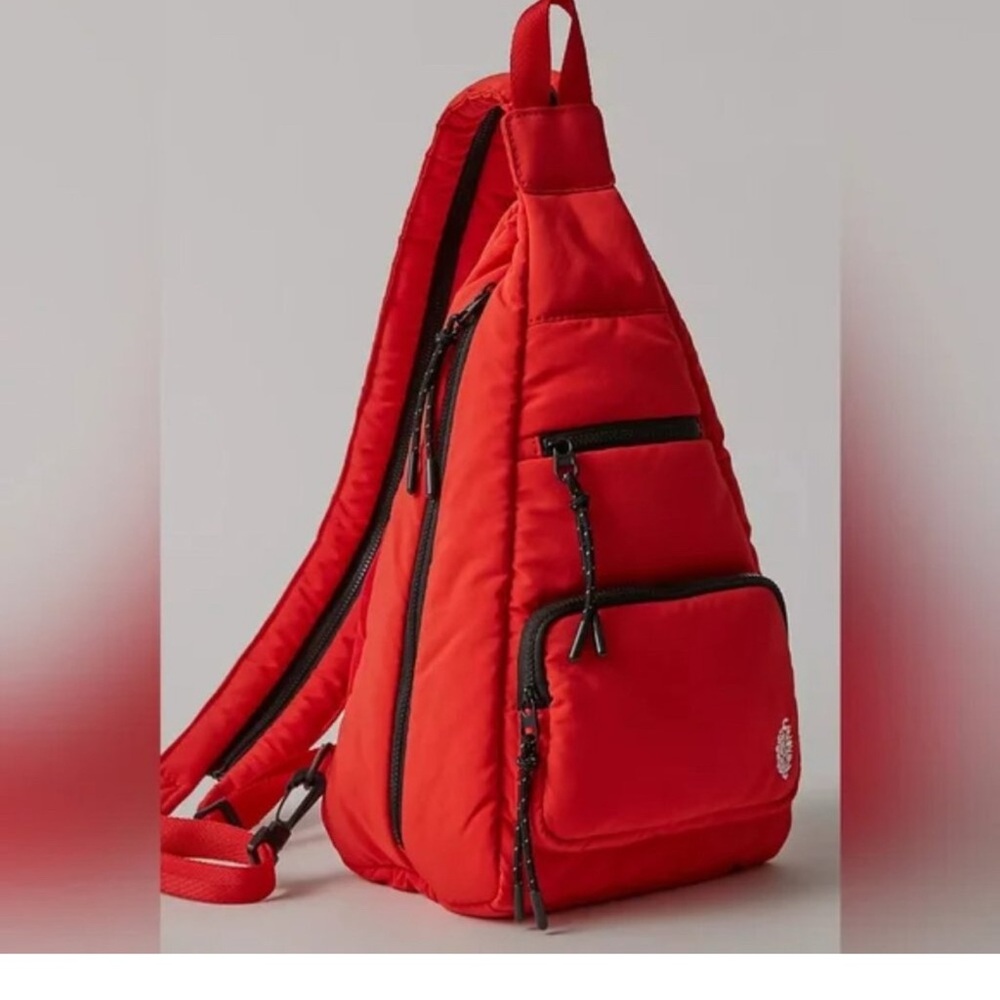 FP Movement by Free People Red Padded Sling Backpack